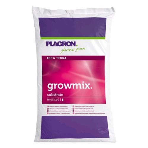 Plagron Growmix con Perlite substrato pre-fertilizzato 25 litri per coltivazione indoor