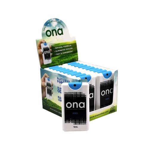 ONA Spray Card Neutralizzatore Odori Tascabile 12ml ONA Spray Card neutralizzatore odori tascabile 12ml a base di oli essenziali per eliminare odori