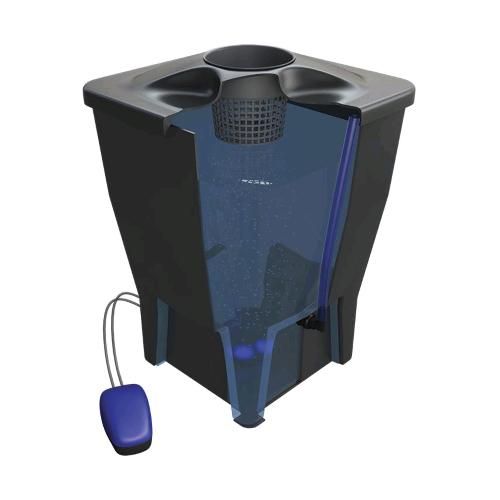 NUTSYSTEMS Oxypot 1Pot 19 litri sistema idroponico DWC con vaso e pompa per coltivazione hydroponics