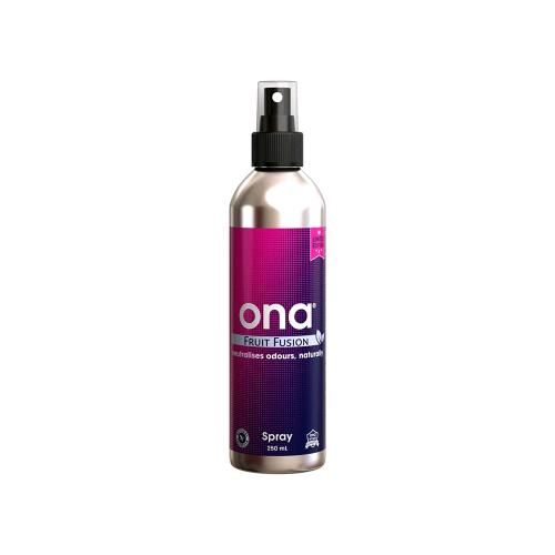 ONA Spray Neutralizzatore Odori Fruit Fusion 250ml ONA Spray neutralizzatore di odori Fruit Fusion 250ml per coltivazione indoor