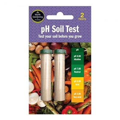 Kit test pH per terreno Garland W1022 con 2 misurazioni per verificare il pH del suolo