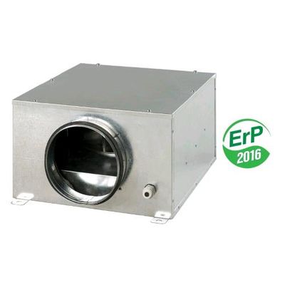 Aspiratore centrifugo in linea Vents KSB 315 R1 silenziato 2150 m³/h per coltivazione indoor