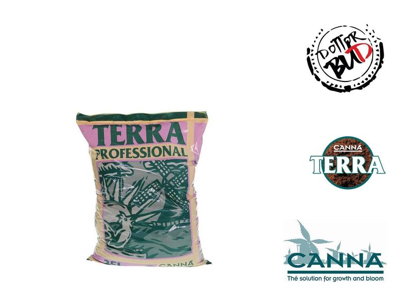 Canna Terra Professional substrato terriccio professionale 25 litri con torba e perlite per crescit…