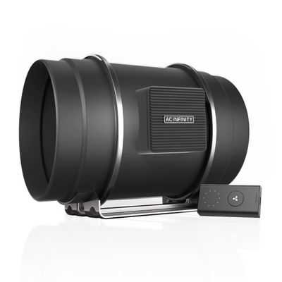 AC Infinity Cloudline Pro S8 Aspiratore 200mm 1372 m³/h AC Infinity Cloudline Pro S8 aspiratore inline 200mm 1372 m³/h per coltivazione indoor