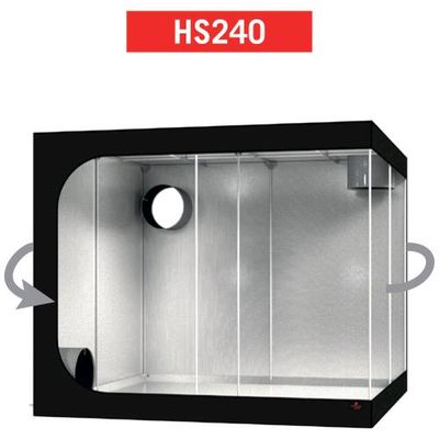 Growbox Hydro Shoot HS240 240x240x200 cm tenda coltivazione indoor con porte su tre lati