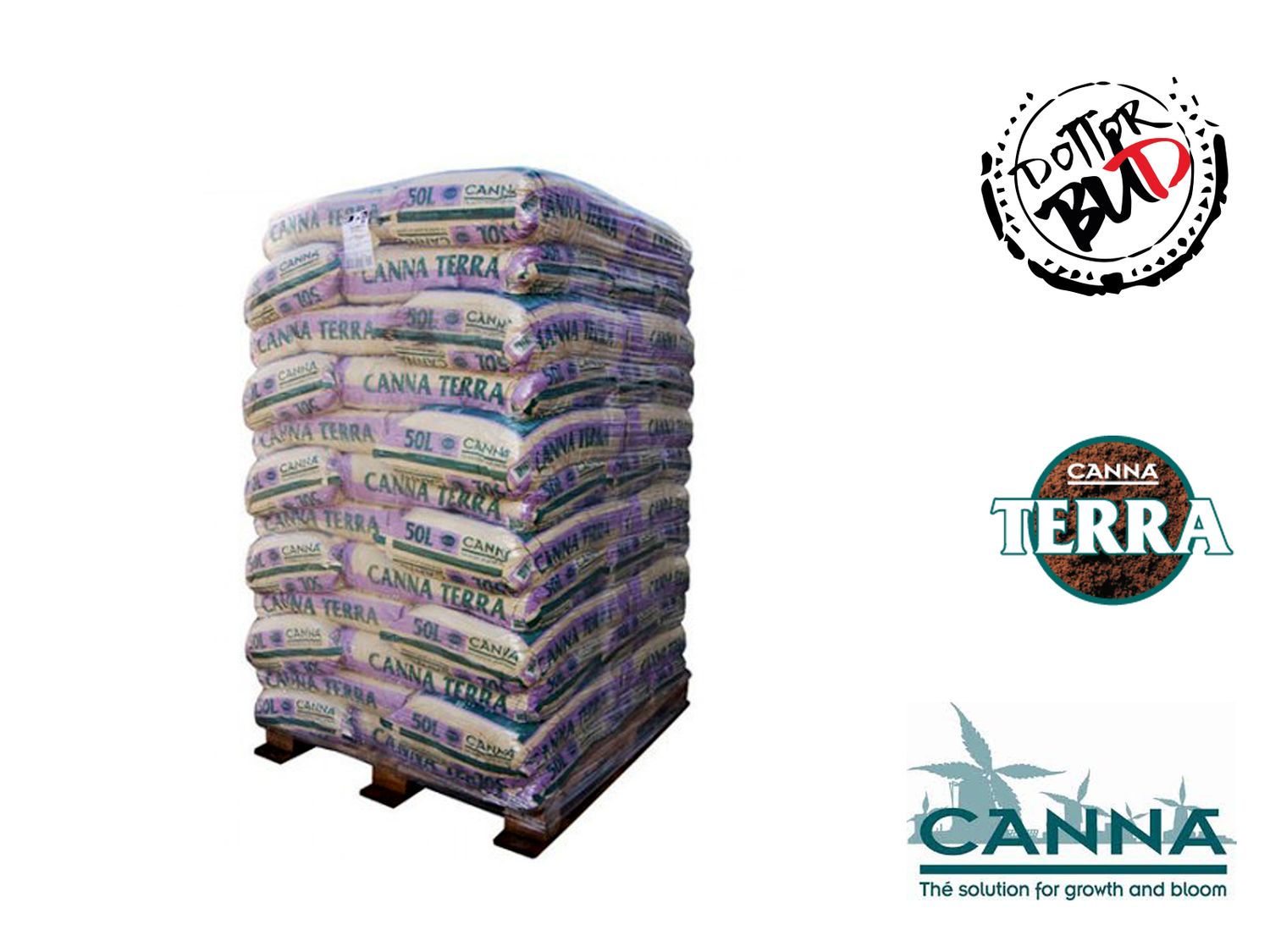 Canna Terra Professional Terriccio 50L Bancale 60 Sacchi Canna Terra Professional terriccio 50L bancale da 60 sacchi substrato premium per coltivazioni indo…