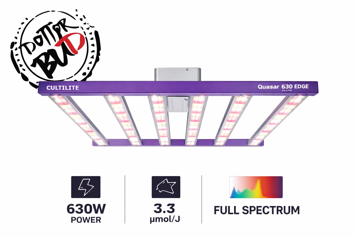 Cultilite Quasar 630 Edge 3.3 µmol/J Cultilite Quasar 630 Edge 3.3 µmol/J