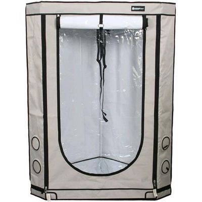 Homebox Vista Triangle Grow Box Angolare 120x85x160 cm Homebox Vista Triangle grow box angolare 120x85x160 cm per coltivazione in angolo