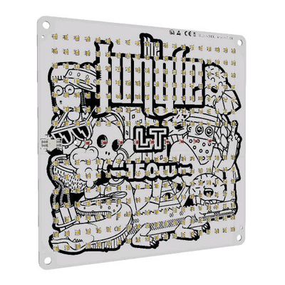 Lampada LED Quantum Board The Jungle Jackson LT 150W Full Spectrum Lampada LED Quantum Board The Jungle Jackson LT 150W Samsung Full Spectrum per coltivazione indoor