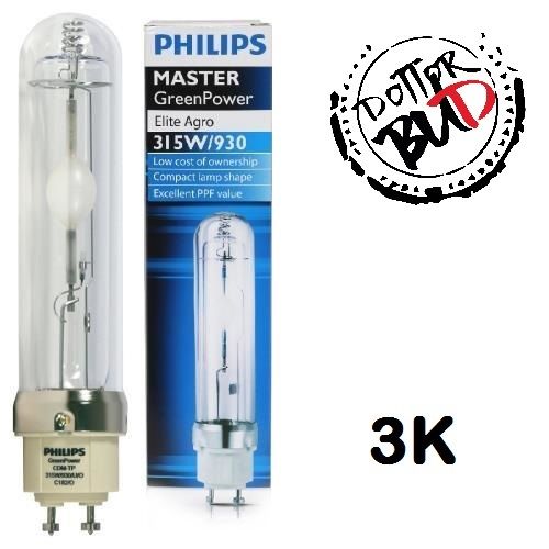Lampada Philips CDM 315W 930 Elite GreenPower Full Spectrum per coltivazione indoor 3090K