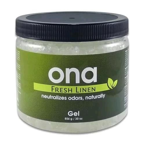 ONA Gel Neutralizzatore Odori Fresh Linen 500ml ONA Gel neutralizzatore odori Fresh Linen 500ml per coltivazione indoor grow room