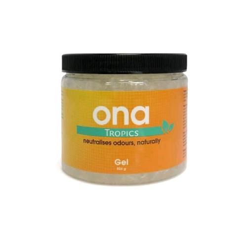 ONA Gel neutralizzatore odori fragranza Tropics barattolo 1 litro 732g per coltivazione indoor
