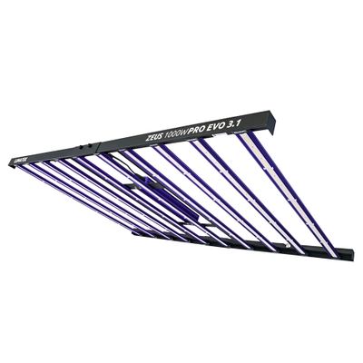 Lumatek Zeus 1000W Pro Evo 3.1 LED Full Spectrum 3.1 µmol/J Lumatek Zeus 1000W Pro Evo 3.1 pannello LED full spectrum per coltivazione indoor con 10 barre