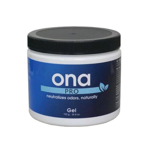 ONA Gel neutralizzatore odori fragranza neutra barattolo 1 litro 732g per coltivazione indoor