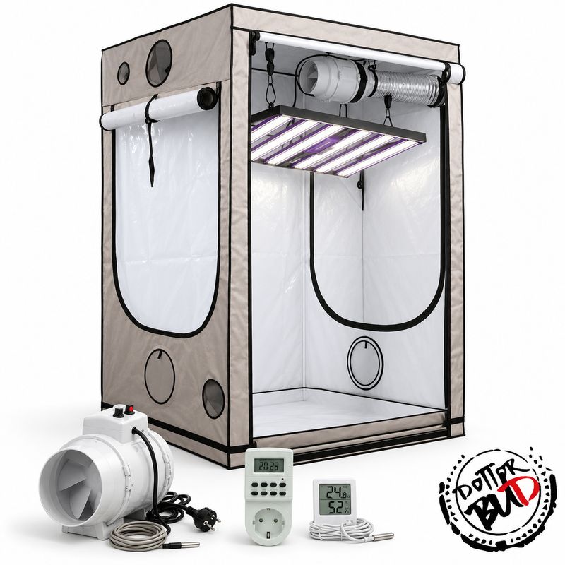 Kit Grow Box Completo 120x120x200 cm LED Lumatek Zeus 600W Pro 3.1 Homebox Kit Grow Box Completo 120x120x200 cm LED Lumatek Zeus 600W Pro 3.1 Homebox