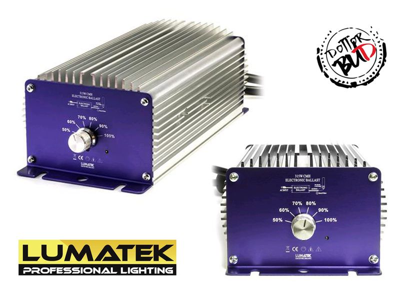 Lumatek Ballast Elettronico Dimmerabile 315W CMH LEC Lumatek ballast elettronico dimmerabile 315W CMH LEC per coltivazione indoor