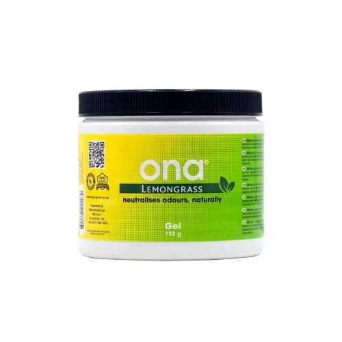 ONA Gel neutralizzatore odori Lemon Grass 1 litro per coltivazione indoor growshop