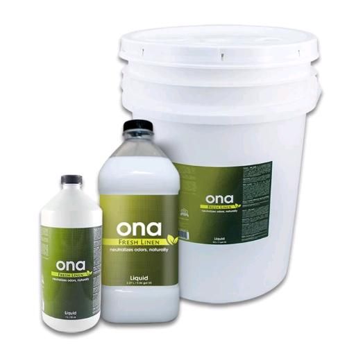 ONA Liquid Fresh Linen neutralizzatore odori 20 litri a base di terpeni per grow room