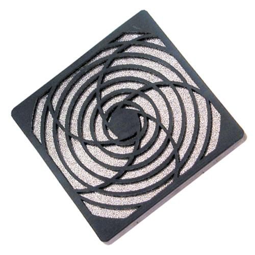Filtro per Ventola Assiale 120x120 con Griglia di Protezione 18W Filtro per ventola assiale 120x120 mm con griglia di protezione 18W per grow room indoor