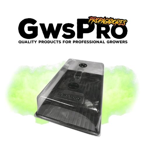 GWSPRO Propagatore Bassa Serretta 58x38x21 cm per Germinazione e Talee GWSPRO propagatore basso 58x38x21 cm con aperture regolabili per germinazione e radicazione talee