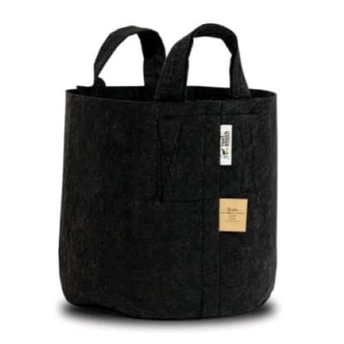 Root Pouch Vaso In Tessuto Con Manici Black Root Pouch Vaso In Tessuto Con Manici Black