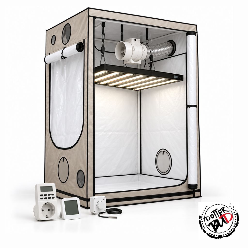 Kit Grow Box Completo 100x100x200 cm LED Dimlux Xtreme 550W MKII ION Kit Grow Box Completo 100x100x200 cm LED Dimlux Xtreme 550W MKII ION