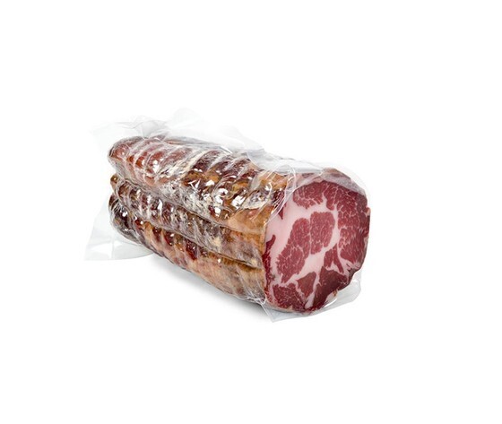 Capocollo stagionato suino nero