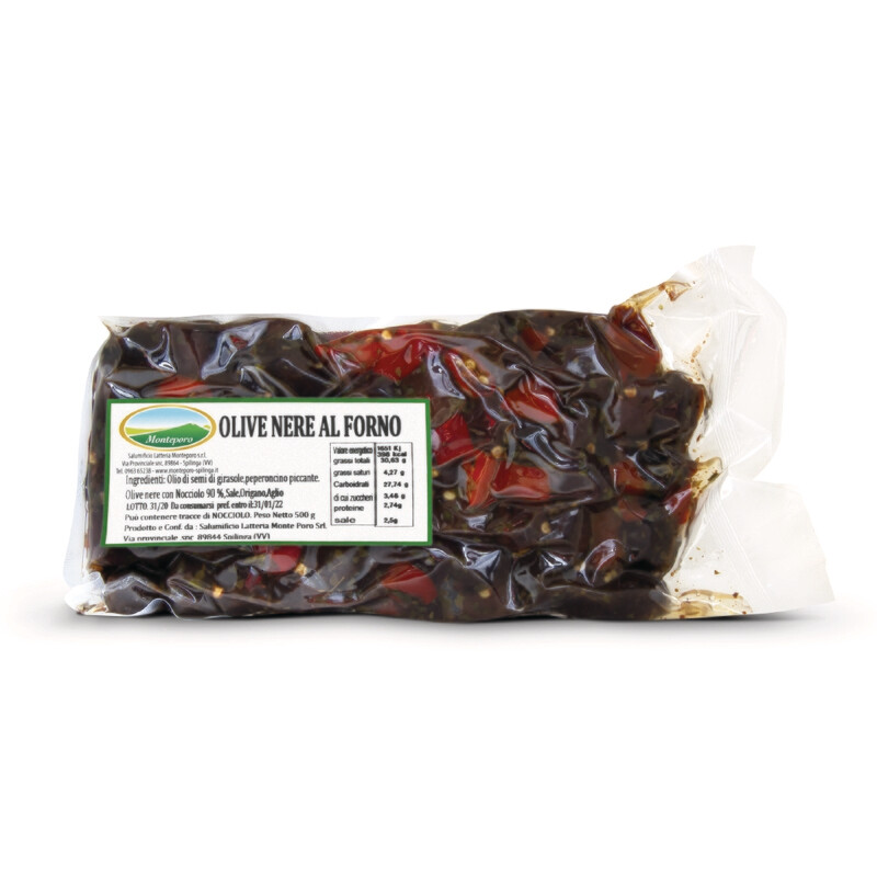 Olive nere al forno