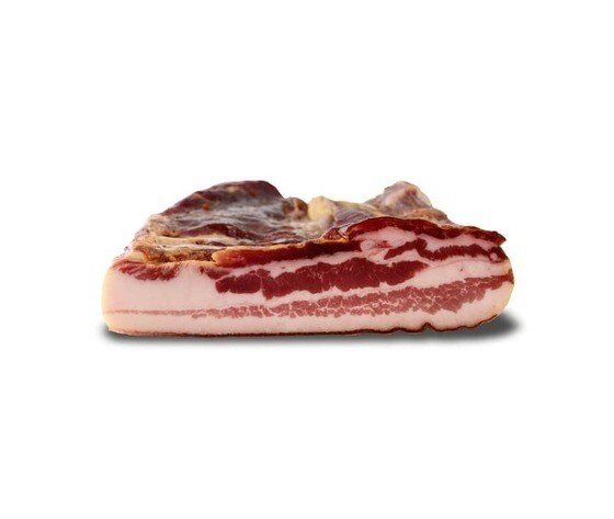 Pancetta tesa piccante