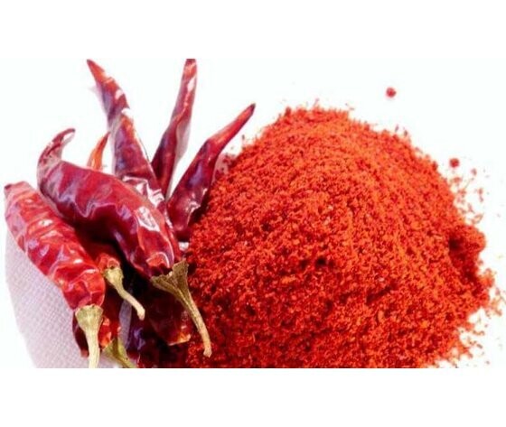 Peperoncino piccante in polvere