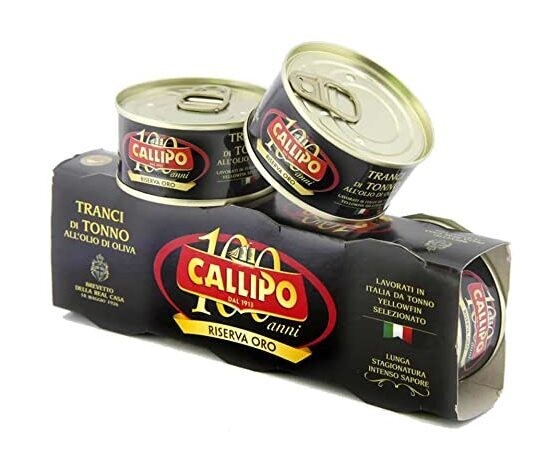 Tonno Callipo nero riserva oro