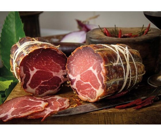 Capocollo stagionato meta