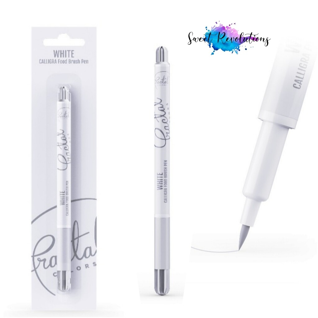 White - Calligra Food Brush Pen