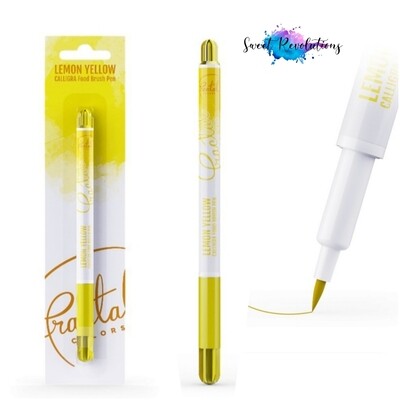 Lemon Yellow - Calligra Food Brush Pen