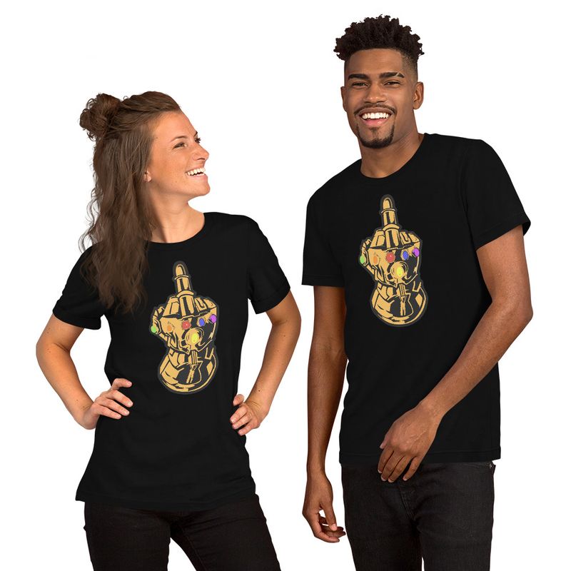 Middle Finger Unisex t-shirt