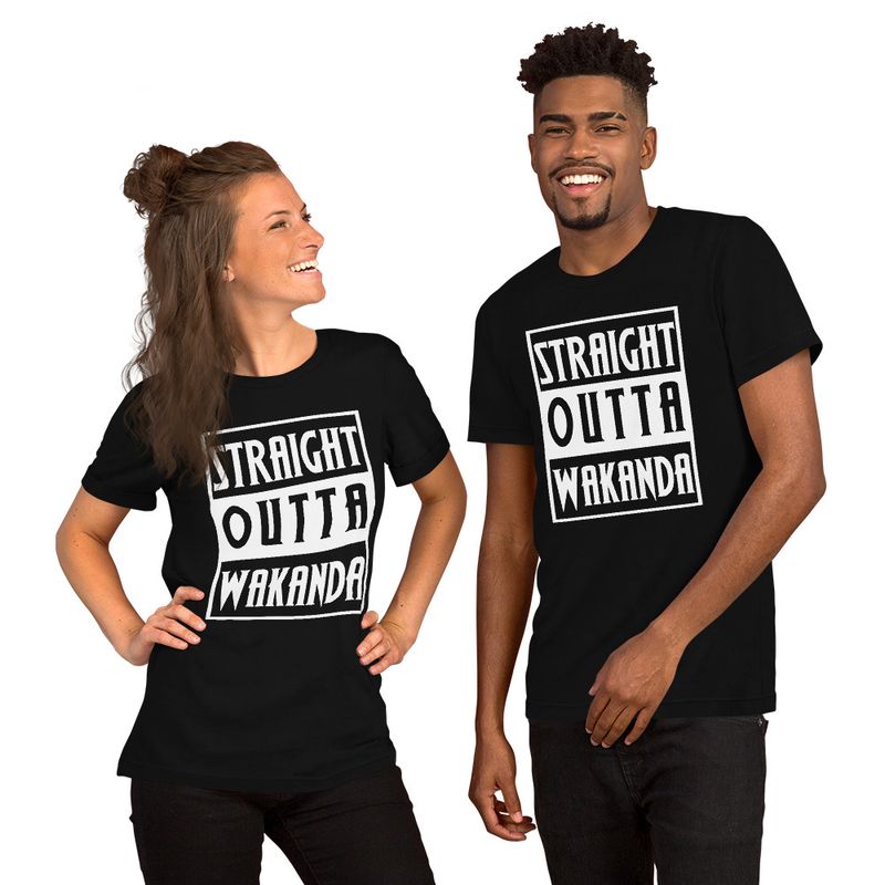 Straight Outta Wakanda Unisex t-shirt