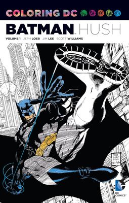 DC Comics Adult Coloring Book (Batman, Wonder Woman, or Harley Quinn)