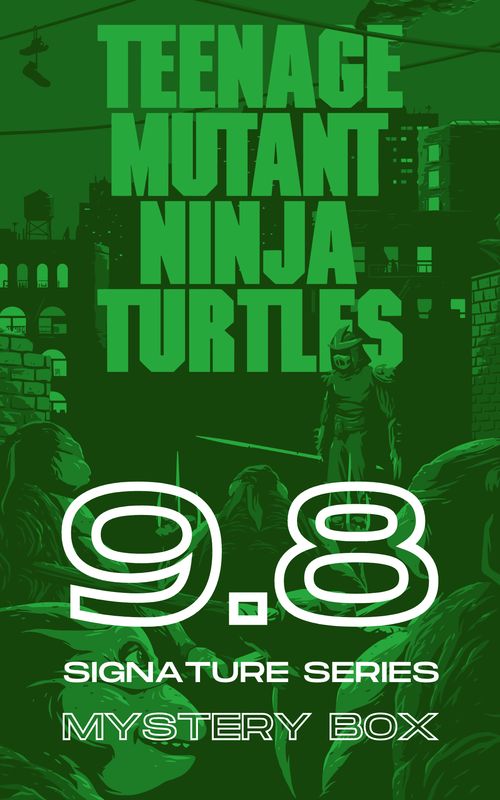 Ninja Turtles 9.8 Signature Series Graded Comic Mystery Box