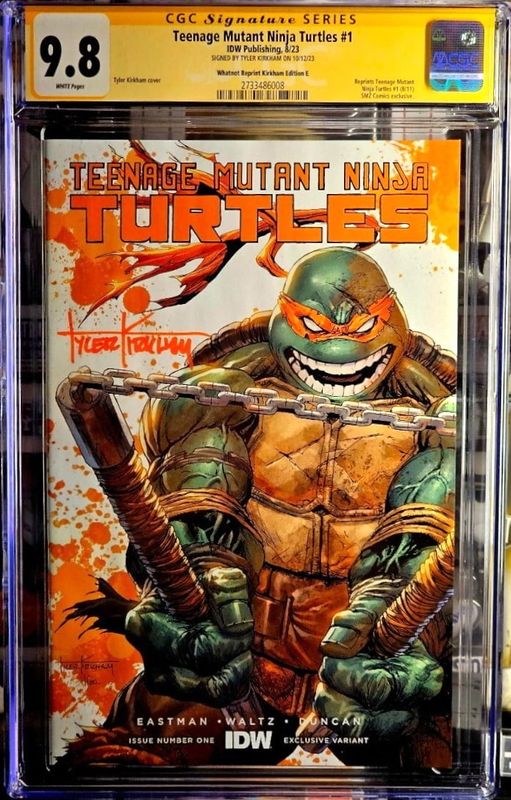 Ninja Turtles 9.8 Signature Series Graded Comic Mystery Box