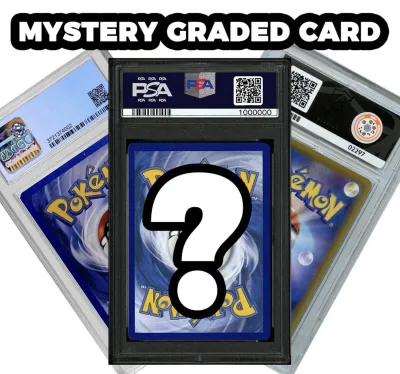 Triple Graded Pokmon Slab Mystery Box (Graded 910) Premium Chase
