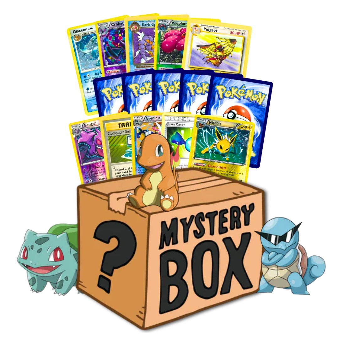 Pokemon Cards Mystery Box - 50 Cards
