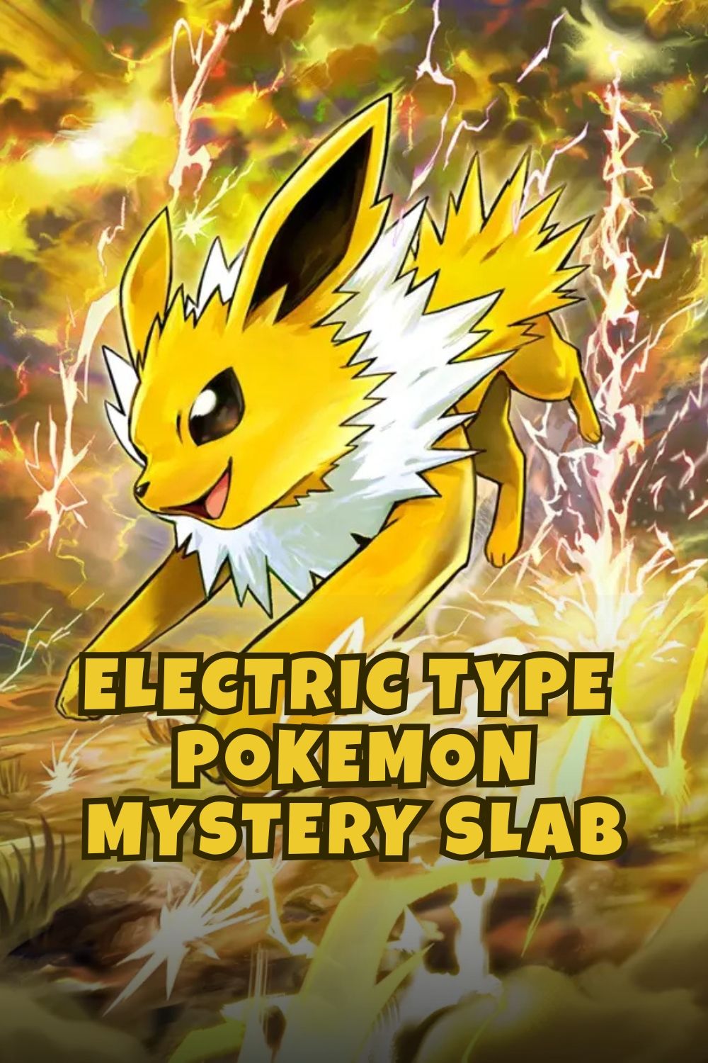 Electric Type Pokemon Mystery Slab – Graded 9 to 10 (English or Japanese)