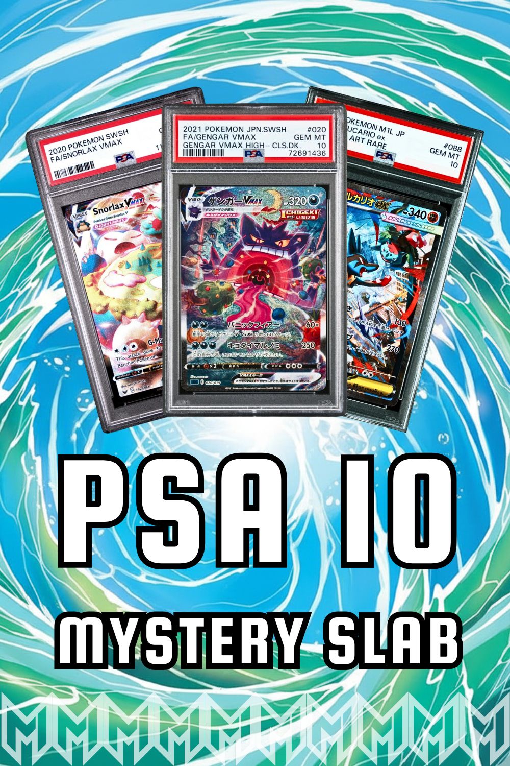 PSA 10 Pokemon Mystery Slab Blind Bag PSA 10 Pokemon Mystery Slab Blind Bag