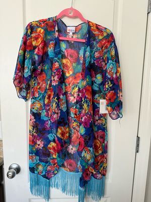 Lularoe Kimono Floral NWT — Small