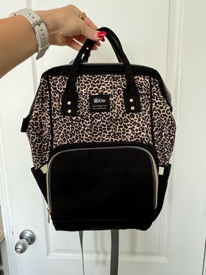 Backpack Diaper Bag Leopard NWT
