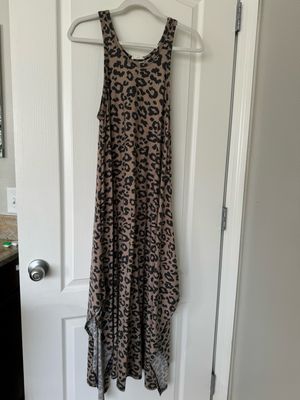 Boutique Leopard Print Dress — Medium