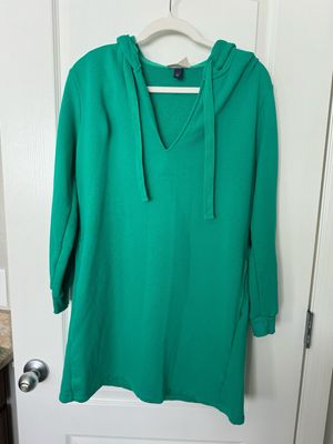 Target Sweatshirt Dress Kelly Green — Small