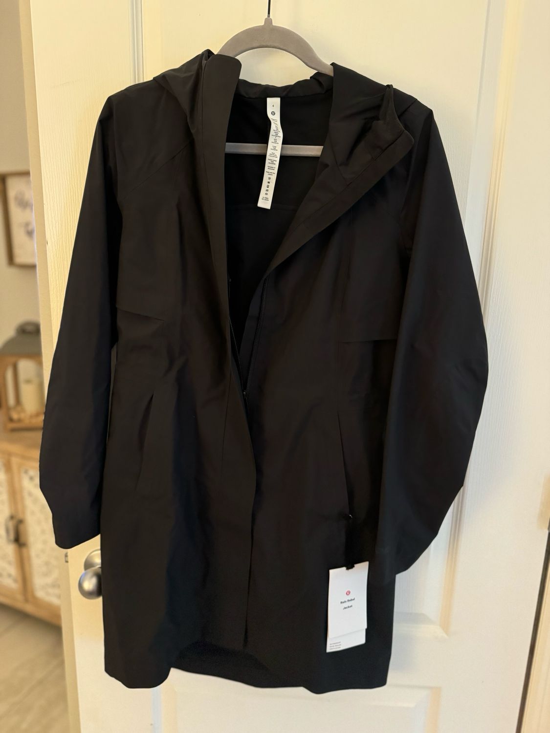Lululemon Rebel Rain Jacket— Size 4