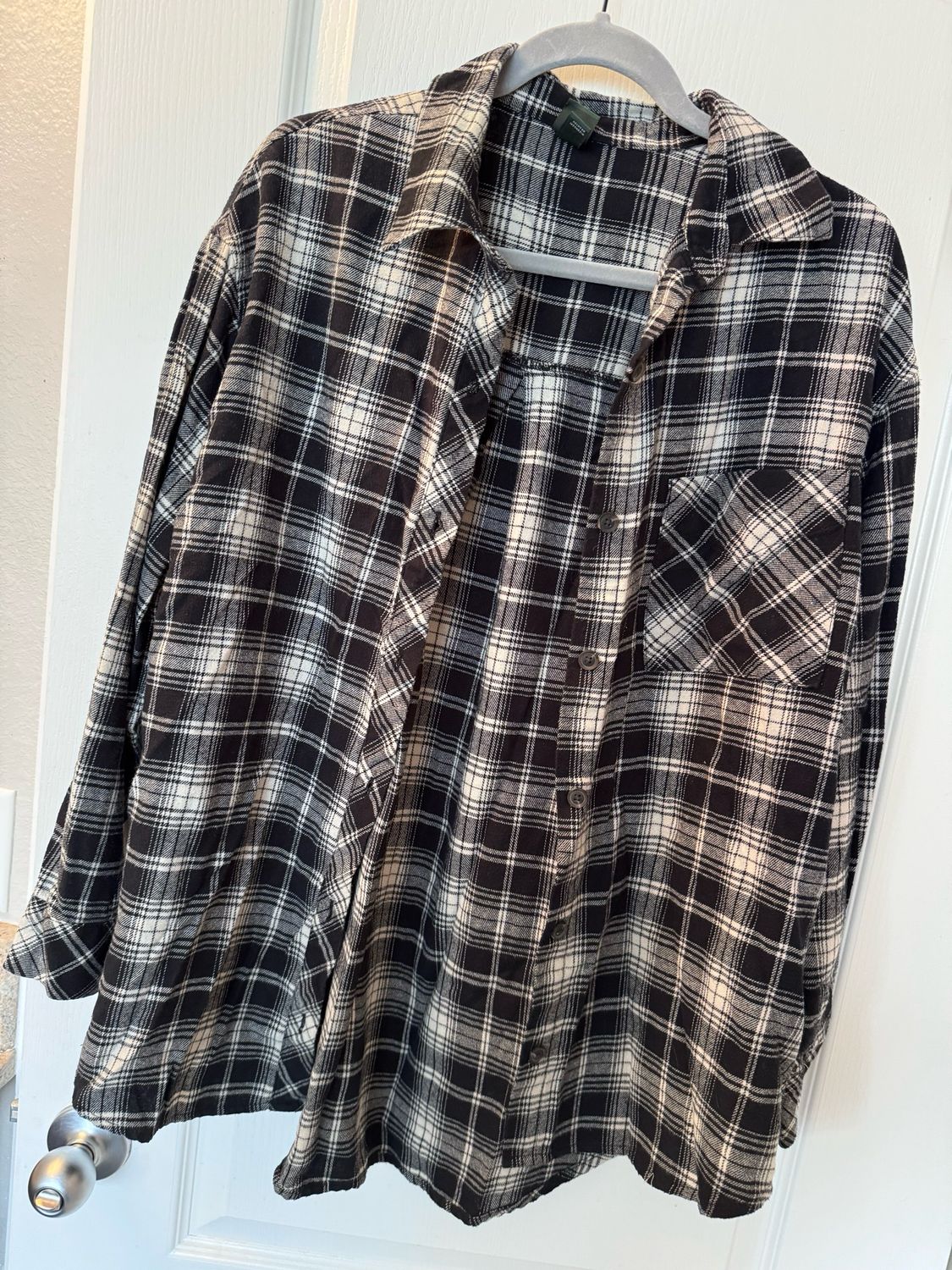 Size medium plaid shirt
