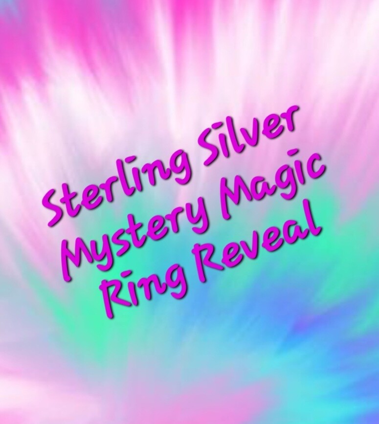 Sterling Silver Mystery Rings
